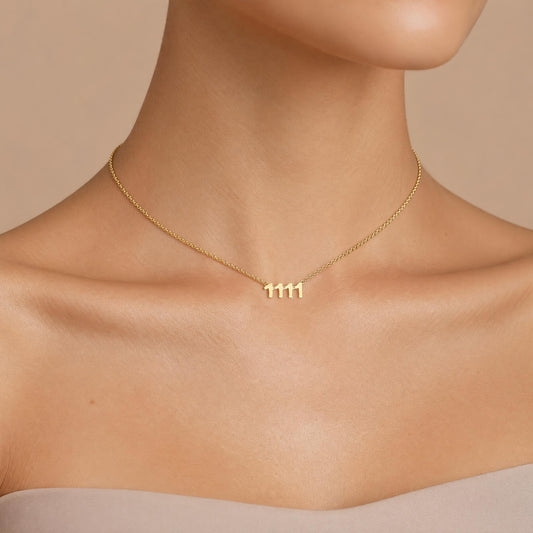 Gold 1111 Necklace