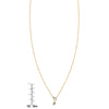 Elegant gold musical note diamond pendant necklace for music lovers by Phoenix Roze