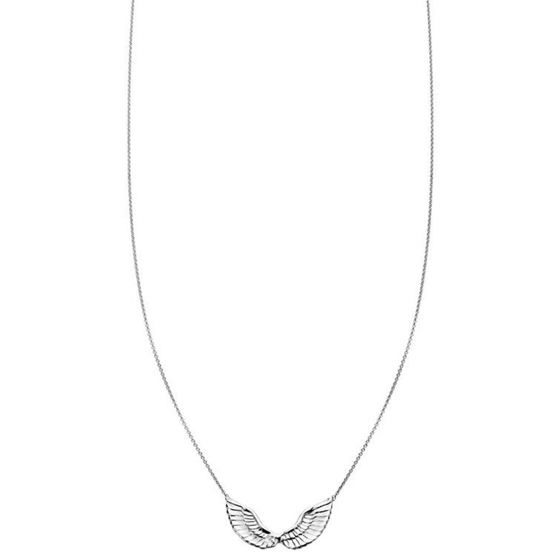 Sterling Silver Angel Wing Necklace