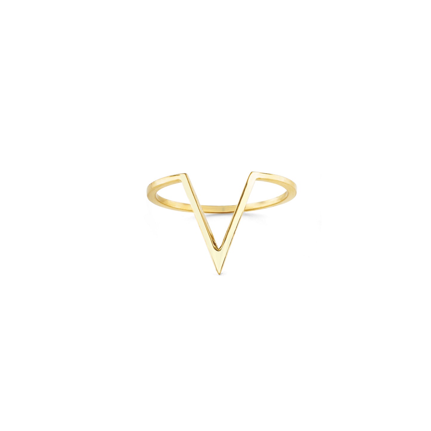 14k outline ring v PRR 077 14KY