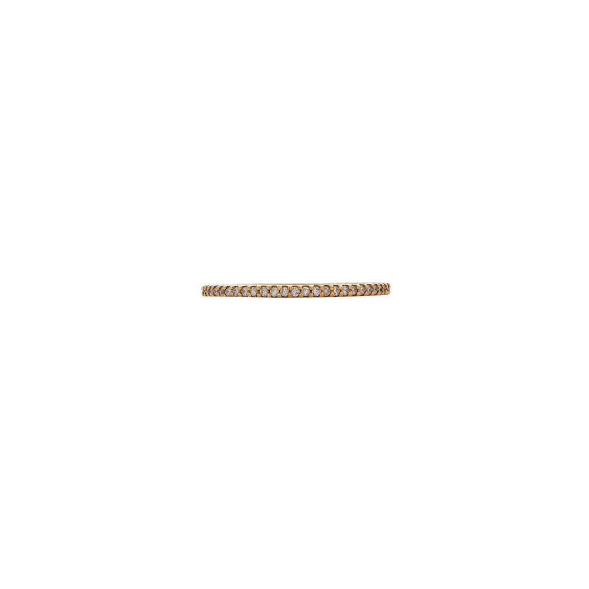 18k diamond gold eternity band