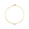 aries gold zodiac bracelet PRB 440 14K