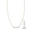 bezel set turquoise bar necklace PRN025_1