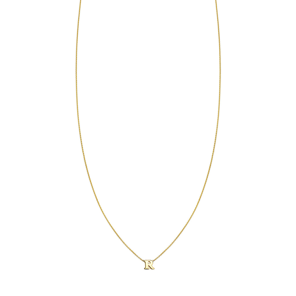 Bold initial necklace - timeless personalized luxury jewelry