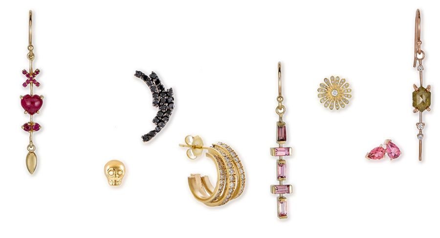 How To Wear Mismatched Earrings