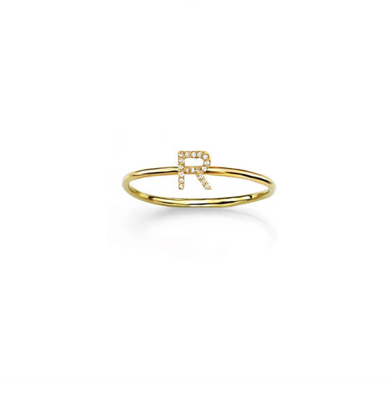 Diamond Initial Jewelry