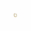 14k Gold Plain Huggie Earring