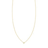 Letter Y Initial Necklace