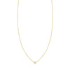 14k Gold Initial Necklace
