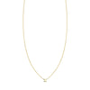 14k Gold Initial Necklace