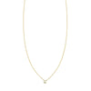 Letter G Initial Necklace
