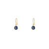 The Sapphire Orb Drop Earrings