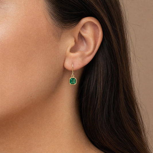 The Verdant Drop Earrings