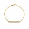 Pave Diamond ID Bracelet