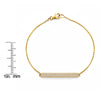Pave Diamond ID Bracelet