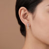 The Horizon Crawler Stud Earrings