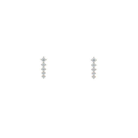The Horizon Crawler Stud Earrings