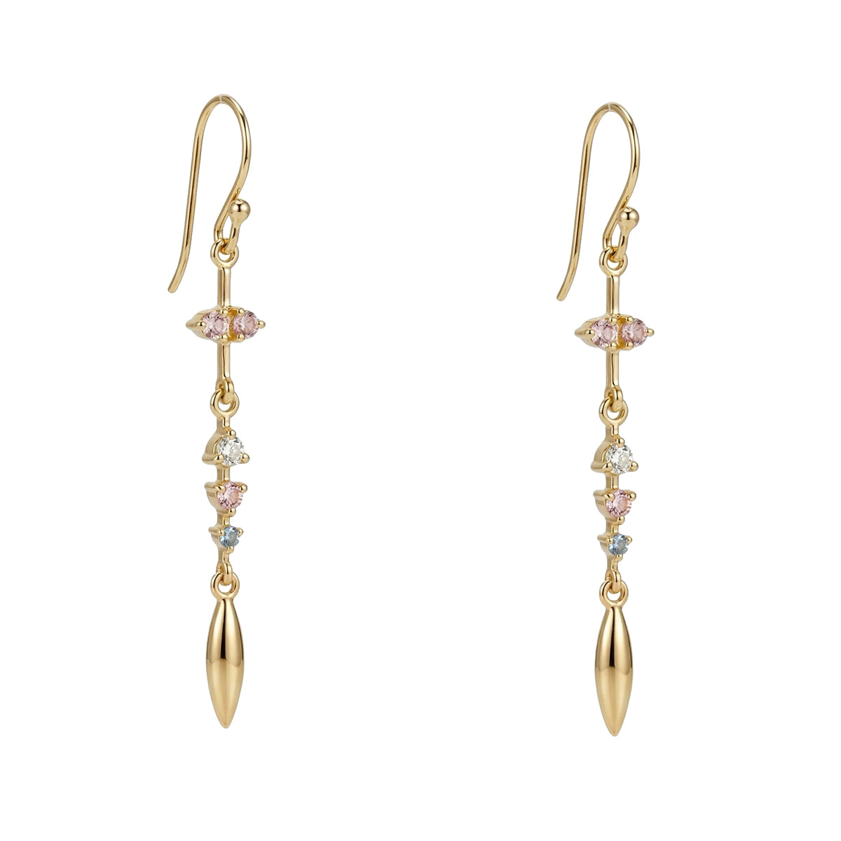 The Prism Dagger Drop Earrings