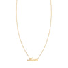 Script Mom Necklace, Carrie-Inspired