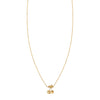 14k gold cherry necklace (PRN373-CH), fruit-themed jewelry.
