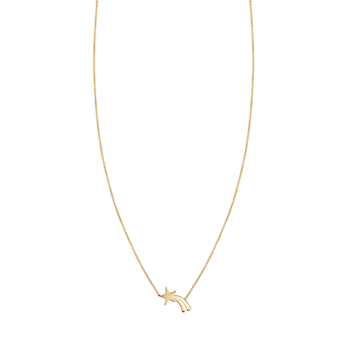 Gold Shooting Star Necklace