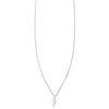 Small Lightning Bolt Sterling Silver Necklace