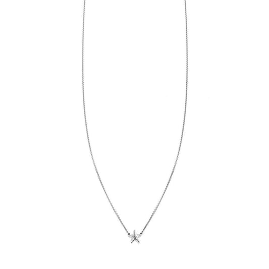 Sterling Silver Starfish Necklace