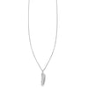 Sterling Silver Feather Necklace