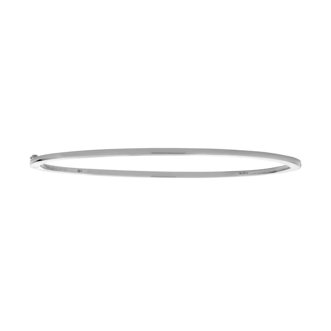 Sterling Silver Hinged Bangle Bracelet