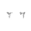 Sterling Silver Hummingbird Studs