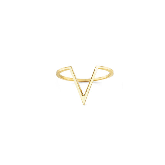 14k outline ring v PRR 077 14KY