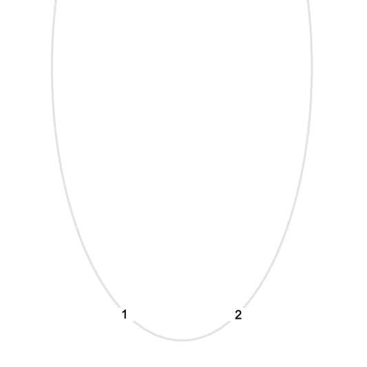 2-Letter Sterling Silver Initial Necklace