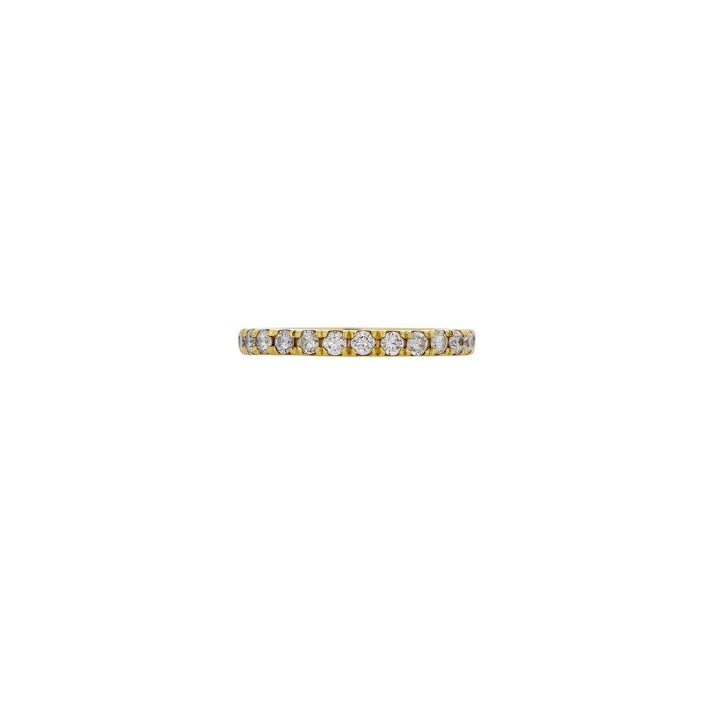 3pt diamond gold eternity band