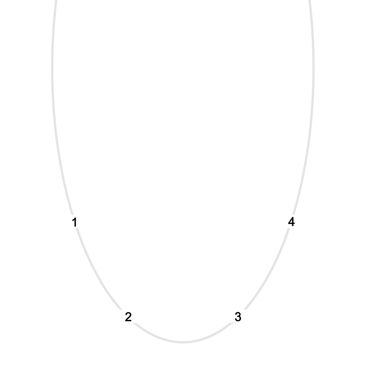 4 gold_initial letter necklace illustration