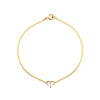 Aries gold zodiac bracelet - celestial-inspired charm for astrological personalized style