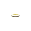 black diamond 18k eternity band light ring PRR 076 BD 18KY