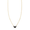 black diamond butterfly necklace prn 368 bd