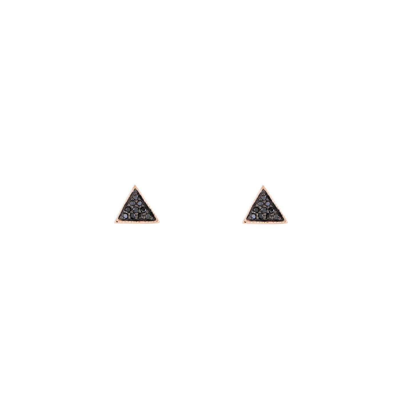 black diamond triangle earrings PRE 412 14KY_086d6824 bab9 463e 9809 72827a3883d1
