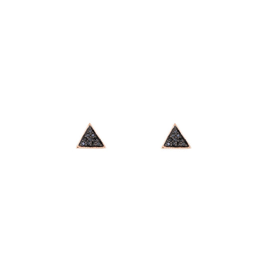 black diamond triangle earrings PRE 412 14KY_086d6824 bab9 463e 9809 72827a3883d1