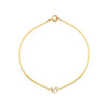 capricorn gold zodiac bracelet PRB 440 14K