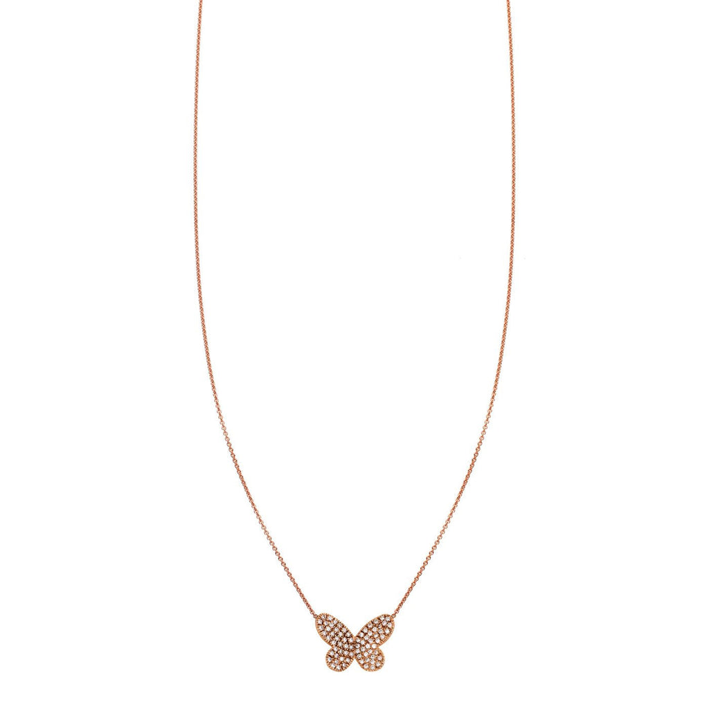 diamond butterfly pendant necklace PRN 433 14KY_10dab7c3 a8ef 48ff a29f b3431e1503cc