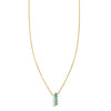 diamond opal medium ladder necklace