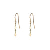double drip drop gold earring PRE 159 14KY
