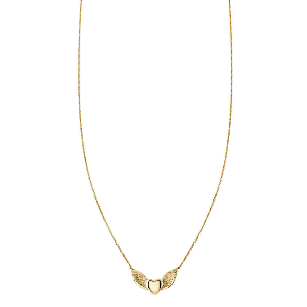 gold angel wings heart PRN 003