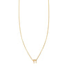 Gold Chai necklace - symbolic Hebrew life pendant on elegant chain
