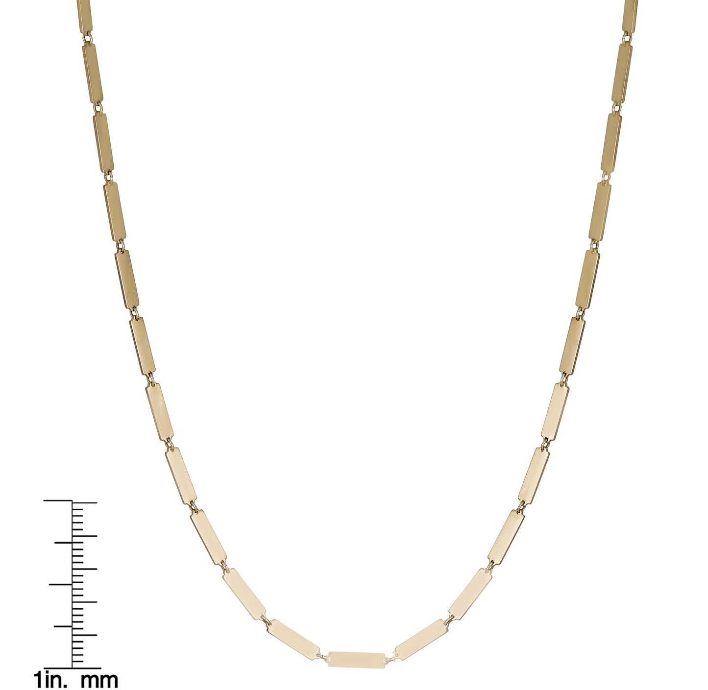 gold fairy necklace with ruler