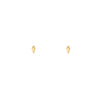 gold kitty cat claw stud earrings PRE 005