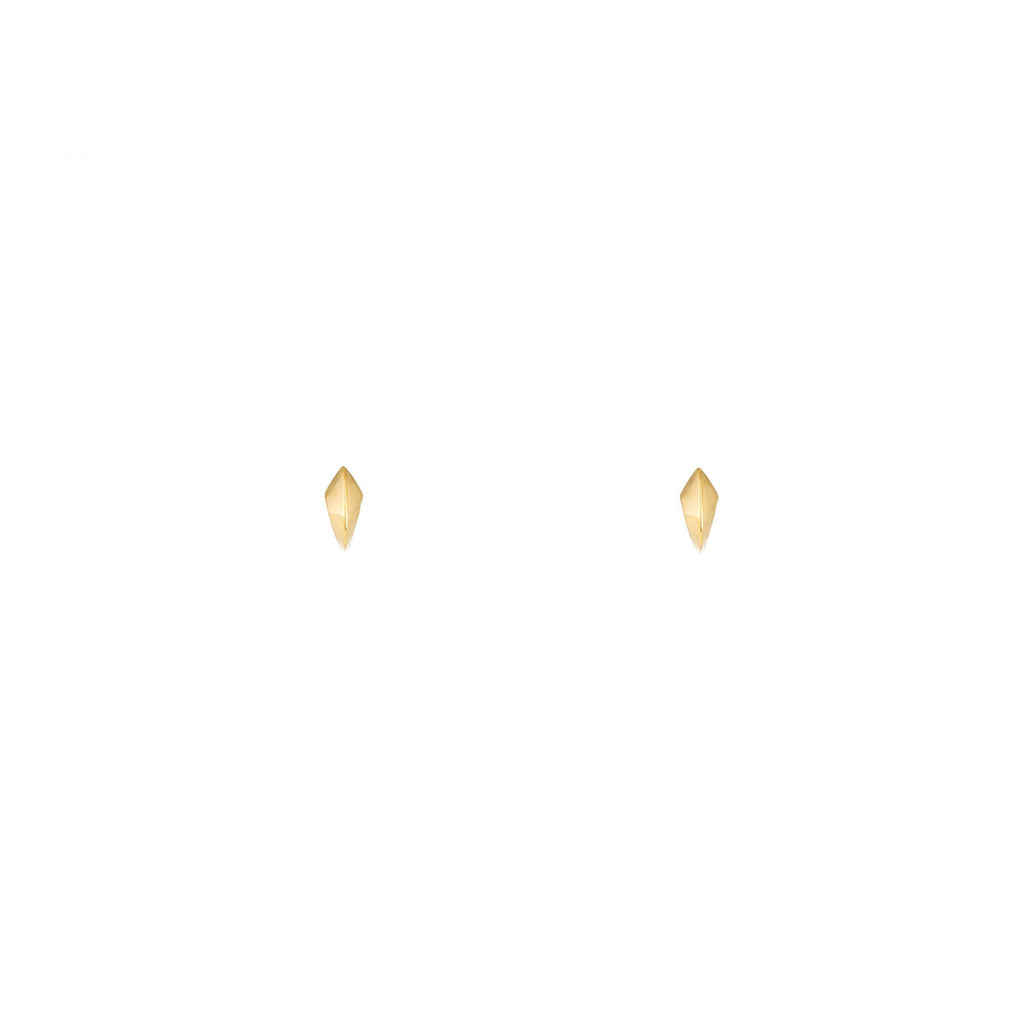 gold kitty cat claw stud earrings PRE 005