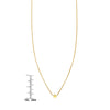 gold star necklace scale measurement