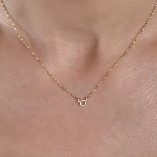 Taurus Gold Necklace